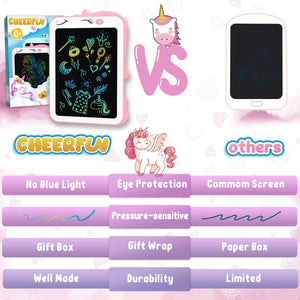 Unicorno Bambina Regalo Giochi Bambini: Gioco Giochi Giocattoli Bambini Bambina 2 3 4 5 6 anni Femmina Regalo Regali Natale Bambini Ragazza Calendario Avvento Lavagna Lavagnetta Cancellabile Bambini