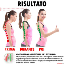 Carica l&#39;immagine nel visualizzatore di Gallery, Fascia Posturale Regolabile Indicato per Uomo Donna e Ragazzi, Correttore Postura Fornisce Sollievo dal Dolore al Collo Schiena e Spalle Disponibile in tre Misure
