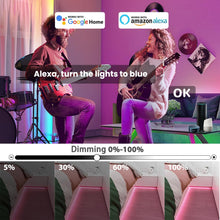 Carica l'immagine nel visualizzatore di Gallery, Striscia LED RGB COB WIFI 2M, 12V, 576LEDs/M