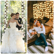 Carica l'immagine nel visualizzatore di Gallery, OSDUE Stringa Luminosa a Forma di Rosa, 3M per Compleanno Matrimoni Vacanze