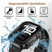 Carica l'immagine nel visualizzatore di Gallery, Amizee 2 in 1 Cover [2 Pezzi] Compatibile con Apple Watch Series 11/10 46mm con Vetro Temperato, PC Rigido Copertura Com