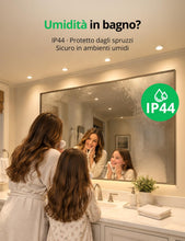 Carica l'immagine nel visualizzatore di Gallery, Bojim Faretti LED da Incasso per Cartongesso Soffitto Dimmerabili Foro 55mm - 68mm, 4W IP44 Luce Calda Naturale Fredda p