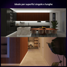 Carica l'immagine nel visualizzatore di Gallery, Philips Hue Indoor 1 Pack Strisce LED Smart Solo Kit Base 5m - Luci LED con controllo tramite Hue App - Strisce luminose compatibili con Alexa, Google Assistant e Apple HomeKit