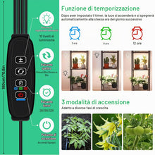 Carica l'immagine nel visualizzatore di Gallery, Journeyside 4 Pezzi Lampada per Piante,540 LEDs Lampade per Piante da Interno,10 Luminosità Lampada per Piante Spettro C