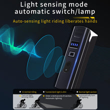 Carica l'immagine nel visualizzatore di Gallery, Chasinglee Luci Bici Ricaricabili USB,Luci Bicicletta LED Potenti Super Luminoso 2000 Lumens Luce Bici Anteriore e Posteriore ，Impermeabile IPX5 Set di luci per Bicicletta per Strada e Montagna