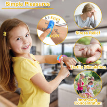 Carica l'immagine nel visualizzatore di Gallery, Coicok 30 Pezzi Regolabile Bracciale in Silicone, Gadget Compleanno Bambini, Regalini Fine Festa Compleanno, Giocattoli 