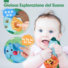 Carica l&#39;immagine nel visualizzatore di Gallery, hahaland Specchio Neonati Giochi Neonato 0 3 6 Mesi, Libro Sensoriale con Specchio, Tummy Time Neonati Bianco e Nero Giochi Montessori 6 Mesi Giocattoli Educativi
