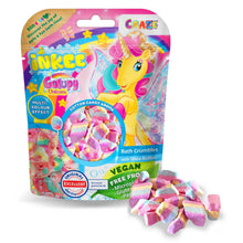 Carica l'immagine nel visualizzatore di Gallery, INKEE Bath Crumble Galupy Unicorn, Pompe da Bagno Sbriciolate per Bambini con Aroma di Cotone di Zucchero e 4 Colori, Bo