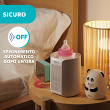 Carica l&#39;immagine nel visualizzatore di Gallery, Chicco Scaldabiberon Portatile Da Viaggio E Scaldapappa Con Tre Programmi E Spegnimento Automatico, Bianco, ‎14 x 14 x 17.5 cm; 820 grammi