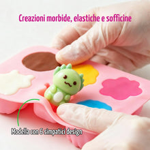 Carica l'immagine nel visualizzatore di Gallery, Kit Squishy Silicone Liquido Luminosi Fai Da Te per Bambini, Taba Squishy Kit Fai da Te, 1:1 AB Squishy Gomma Siliconica