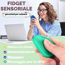 Carica l'immagine nel visualizzatore di Gallery, Fidget Toys Sensory Stones Gioco Antistress 6 Pezzi Sensoriale Autismo per Giocattoli Anti Stress Autismo Fidget Squishy