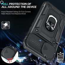 Carica l'immagine nel visualizzatore di Gallery, LeYi Cover per iPhone 13 con Vetro Temperato [2 Pack](Nero)