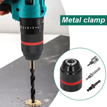 Carica l'immagine nel visualizzatore di Gallery, Set Mandrino Trapano 1.5-13 mm, Filettatura 1/2" 20UNF, Mandrino per Avvitatore, Mandrino Autoserrante, con 1/2'' Base D