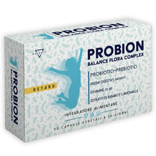 Carica l'immagine nel visualizzatore di Gallery, PROBION® | Probiotici per intestino | Fermenti Lattici Probiotici | Probiotici e Prebiotici | 40 mld CFU | Enzimi Digest