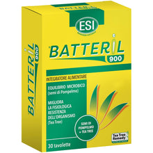 Carica l'immagine nel visualizzatore di Gallery, ESI - Batteril 900, Integratore Alimentare di Tea Tree Oil e Semi di Pompelmo, Sostiene il Sistema Immunitario, Favorisc