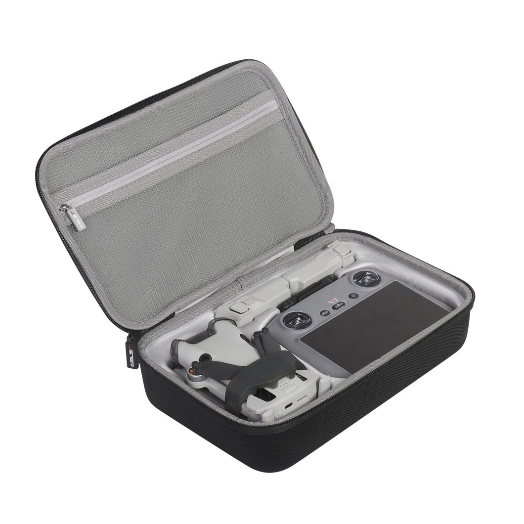 JSVER Borsa per DJI Mini 4 Pro, Borsa per il Trasporto Compatibile con DJI Mini 4 Pro/Mini 3 Pro/Mini 3 Custodia Fly More Combo e Accessori per DJI RC-Nero