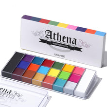 Carica l&#39;immagine nel visualizzatore di Gallery, UCANBE Pittura per Viso 20 Colori Impermeabile - Body Painting Colori per Trucco Halloween Durevole, Colori per Pancia Gravidanza Sicuro