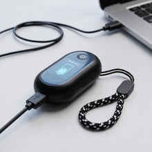 Carica l'immagine nel visualizzatore di Gallery, Generico Etilometro Portatile Digitale CheckDrive, Alcol Test Ricaricabile USB C con Avviso Vocale ITA/ENG, Display LED 