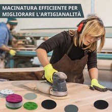 Carica l'immagine nel visualizzatore di Gallery, 70 Pezzi Dischi Abrasivi 75mm Dischi Abrasivi Auto-Agrippanti Grana 180/240/320/400/600/800/1000/1200/1500/2000/2500/300