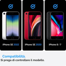 Carica l'immagine nel visualizzatore di Gallery, Spigen AlignMaster Vetro Temperato [2 Pezzi] per iPhone SE 3/2, iPhone 8/7