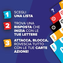 Carica l'immagine nel visualizzatore di Gallery, CRACK LIST - Gioco di Carte e da Tavolo in Italiano per Adulti e Ragazzi