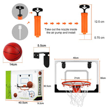 Carica l'immagine nel visualizzatore di Gallery, STAY GENT Mini Canestro Basket Kit per Bambini e Adulti