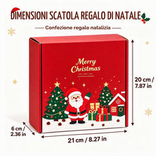 Carica l'immagine nel visualizzatore di Gallery, Set 8 Pezzi Squishy di Natale, Decorazione Natalizia Giocattolo Antistress, Scatola Regalo per Natale, Riempimento Calen