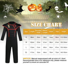 Carica l'immagine nel visualizzatore di Gallery, Aomig Costume da Ninja, Ninja Costume Ragazzo Halloween Costume con Maschera, Pugnale, Freccette, Cintura, Guanti, Cingh