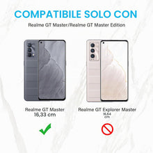 Carica l'immagine nel visualizzatore di Gallery, Kokio 3 Pezzi, Pellicola Protettiva per Realme GT Master Edition 5G, Anti Graffio, Anti-Impronte,Senza Bolle, Vetro Temp