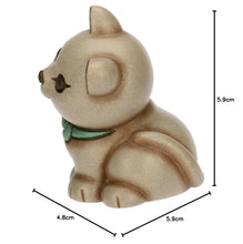 Carica l'immagine nel visualizzatore di Gallery, THUN - Mini gatto Momi - ceramica - Collezione Giardino di Primavera - 4.8 x 4.8 x 5.9 cm