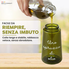 Carica l'immagine nel visualizzatore di Gallery, WELCOMAT Oliera Spray - 470 ml - Spruzzino Olio Per Friggitrice ad Aria, 2 in 1, Spray Nebulizzatore, Spruzzatore, Dosat