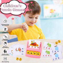 Carica l'immagine nel visualizzatore di Gallery, elzle Giochi Educativi, Gioco di Abbinamento Delle Lettere, Giocattoli per Imparare a Leggere per Bambini dai 3-6 anni, Gioco di Ortografia Regalo di Compleanno per Bambini e Bambine dai 3-6 anni