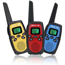 Carica l'immagine nel visualizzatore di Gallery, Retevis RT628S Walkie Talkie Bambini, RT628(2.0) Woki Toki, modalità Provvisoria, Walkie Talkie Bambina per Giochi di Famiglia, Campeggio, Avventura, Regalo (3 Pezzi)