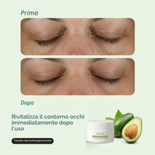 Carica l'immagine nel visualizzatore di Gallery, Sinoz Avocado Bomb Crema contorno occhi – Anti-occhiaie &amp; anti-tasche per donna e uomo – avvocato, caffeina e peptidi Ma