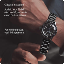 Carica l'immagine nel visualizzatore di Gallery, Fullmosa Cinturino 22mm 20mm 18mm Orologio Acciaio Inox a Sgancio Rapido