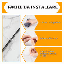 Carica l'immagine nel visualizzatore di Gallery, 60 supporti per cavi esterni, clip per passacavi, organizer per cavi, autoadesivi, per la gestione dei cavi, decorazione