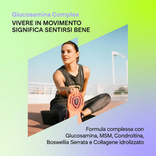 Carica l'immagine nel visualizzatore di Gallery, Glucosamina Condroitina MSM, Collagene con Acido Ialuronico