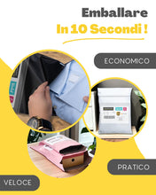 Carica l'immagine nel visualizzatore di Gallery, EMBALLAX - 30 Buste per Spedizioni Vinted CON TASCA PER BOLLETTINO - Taglie S/M/L - NON TRANSPARENTI/ULTRA-RESISTENTI - 