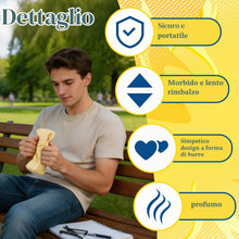 Carica l'immagine nel visualizzatore di Gallery, Giocattolo da Spremere di Burro, 2 Pezzi Butter Squishy, Bastoncino di Burro Giocattoli, Butter Fidget Squeeze Toy, Butt