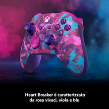 Carica l'immagine nel visualizzatore di Gallery, Xbox Controller wireless Edizione speciale Heart Breaker Series X|S, One, PC e dispositivi utilizzabili via cloud