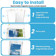 Carica l'immagine nel visualizzatore di Gallery, 10PCS Custodie Magnetiche per Carte 35PT Magnetic Card Holder