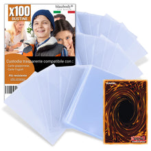 Carica l'immagine nel visualizzatore di Gallery, Bustine Protettive Carte x100pcs (86 * 59 mm) Protezione Buste Protettive Manga ✮Garanzia A Vita✮ 2025 Photocard Sleeves