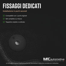 Carica l'immagine nel visualizzatore di Gallery, Tappetini Citroen C4 Picasso II 2013-2018, C4 SpaceTourer 5 Posti, Neri | Tappetini Auto in Moquette Nera con Battitacco