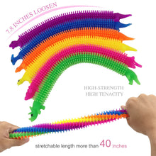 Carica l'immagine nel visualizzatore di Gallery, Zayin Fidget Fidget Noodles Giocattolo Elastico per Unicorno Giocattolo sensoriale Unico ADHD sensoriale Ideale per Bamb