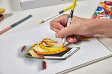 Carica l'immagine nel visualizzatore di Gallery, CARIOCA Plus I Matite Colorate 4.0 in Legno con Mina spessa e morbida ad alta pigmentazione I 12 pezzi