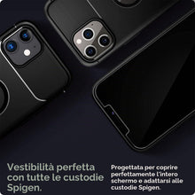 Carica l'immagine nel visualizzatore di Gallery, Spigen EZ Fit Vetro Temperato [2 Pezzi] per iPhone 12, iPhone 12 Pro