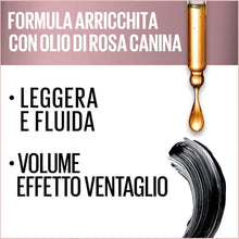 Carica l'immagine nel visualizzatore di Gallery, Maybelline New York Mascara Ciglia Sensazionali, Volumizzante, Effetto Ventaglio sulle Ciglia, Very Black, Confezione da 2 x 9,5 ml