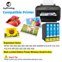 Carica l'immagine nel visualizzatore di Gallery, JoyPrinting Cartucce d'inchiostro compatibili 18XL ciano per stampanti Epson 18 XL per stampanti XP322 XP305 XP312 XP225 XP215 XP212 XP202 XP422 XP412 XP-415 XP405 XP425 (4-ciano)
