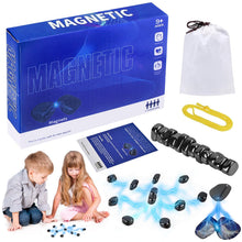 Carica l'immagine nel visualizzatore di Gallery, HOVIBU Gioco di Scacchi Magnetici, Magnetic Chess Game, Gioco da Tavolo di Magnetica Multigiocatore, Educativo Gioco da Tavolo a Scacchi, Scacchiera Magnetica Portatile per Feste in Famiglia Viaggio