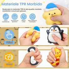 Carica l'immagine nel visualizzatore di Gallery, 6 Pezzi Taba Squishy,Squeeze Toys Squishy Giocattoli,Antistress